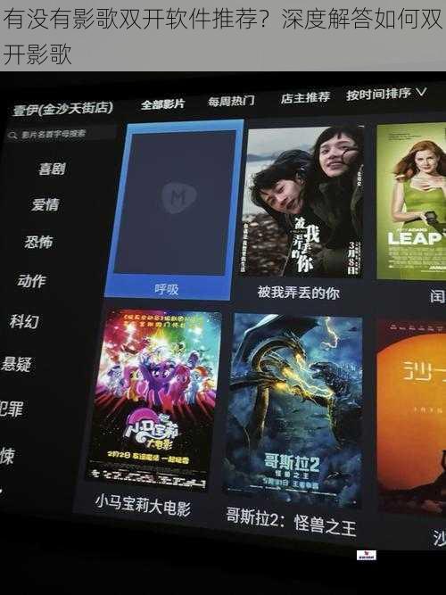有没有影歌双开软件推荐?深度解答如何双开影歌