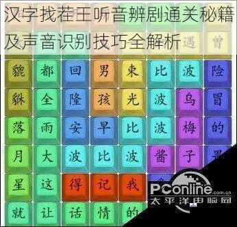 汉字找茬王听音辨剧通关秘籍及声音识别技巧全解析