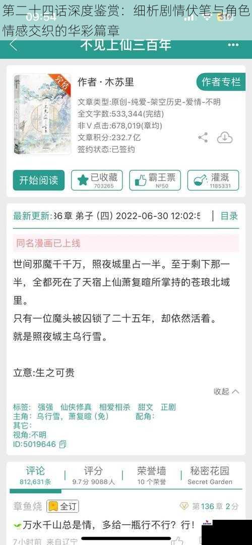 第二十四话深度鉴赏：细析剧情伏笔与角色情感交织的华彩篇章