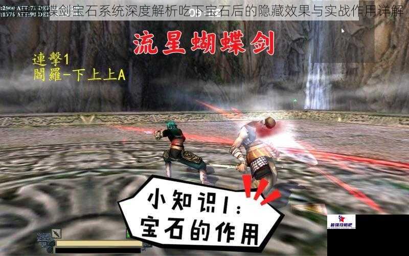 流星蝴蝶剑宝石系统深度解析吃下宝石后的隐藏效果与实战作用详解
