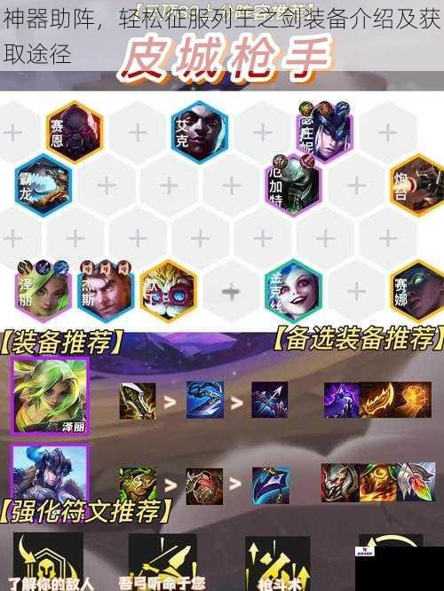 神器助阵，轻松征服列王之剑装备介绍及获取途径