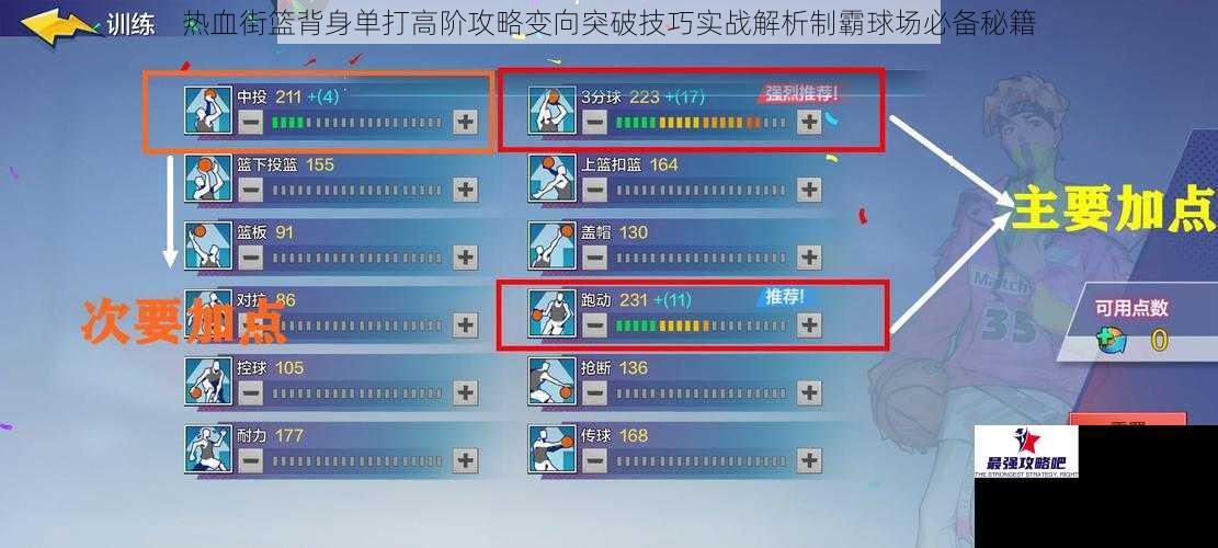 热血街篮背身单打高阶攻略变向突破技巧实战解析制霸球场必备秘籍