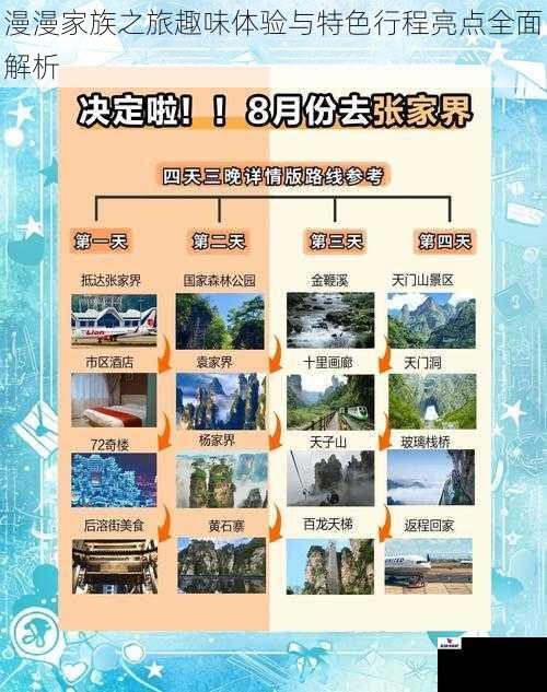 漫漫家族之旅趣味体验与特色行程亮点全面解析