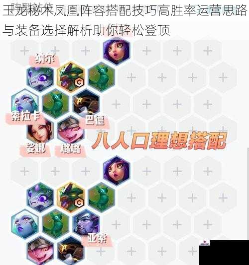 玉龙秘术凤凰阵容搭配技巧高胜率运营思路与装备选择解析助你轻松登顶