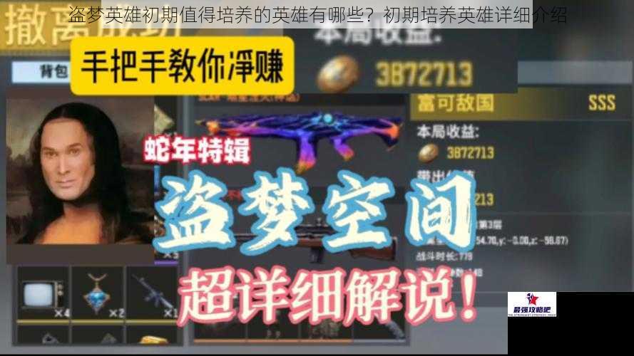 盗梦英雄初期值得培养的英雄有哪些？初期培养英雄详细介绍
