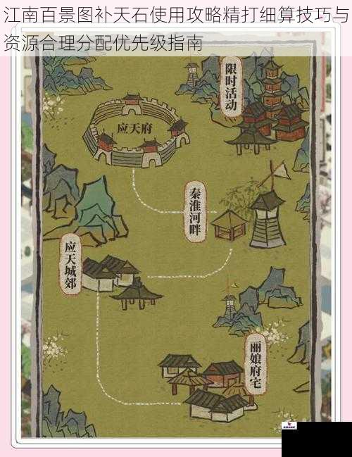 江南百景图补天石使用攻略精打细算技巧与资源合理分配优先级指南