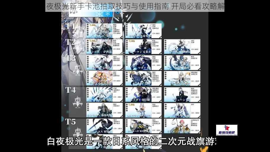 白夜极光新手卡池抽取技巧与使用指南 开局必看攻略解析